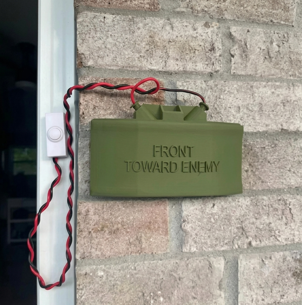 Claymore Prank Decor